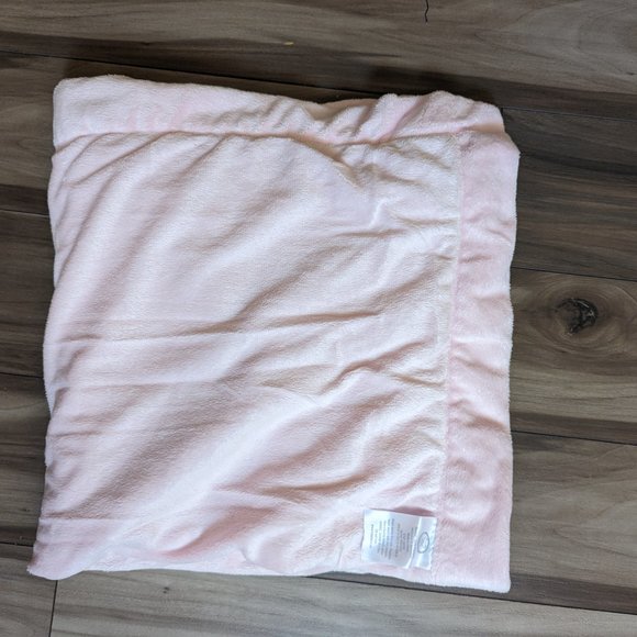 Koala Baby Girls Plush Blanket Zebra Mommy Loves Me Throw Pink 28" x 27" - Picture 6 of 7